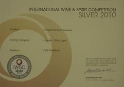 International Wines & Spirit Competition 2010